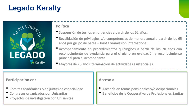 Conoce la Política Legado Keralty